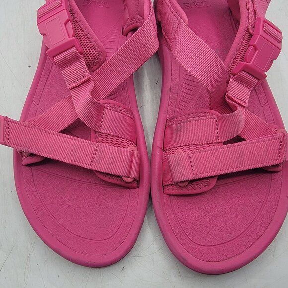 Teva Hurricane Verge Womens 13 Hot Pink Sandals Beach Summer Casual 1121535 - Picture 10 of 13